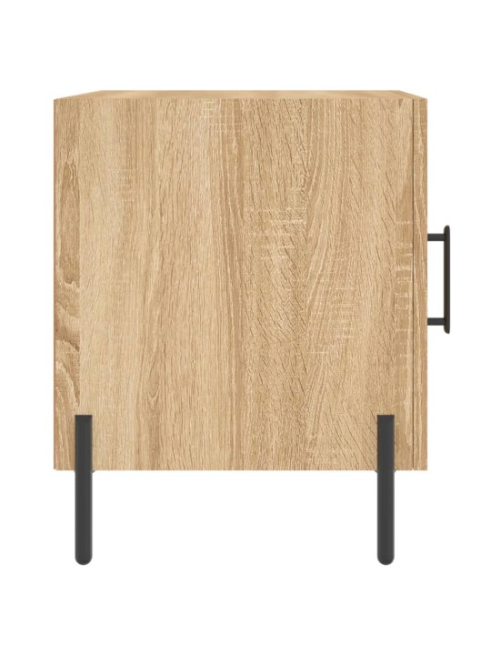 Noční stolky 2 ks dub sonoma 40 x 40 x 50 cm kompozitní dřevo