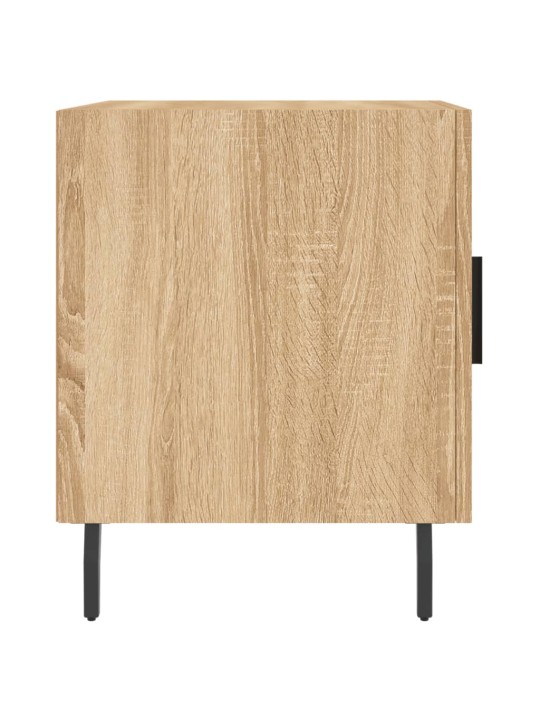 Noční stolky 2 ks dub sonoma 40 x 40 x 50 cm kompozitní dřevo