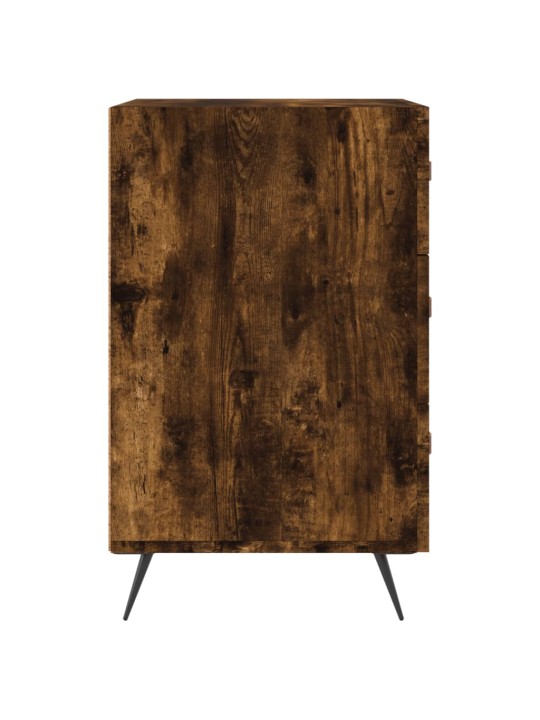Noční stolek kouřový dub 40 x 40 x 66 cm kompozitní dřevo