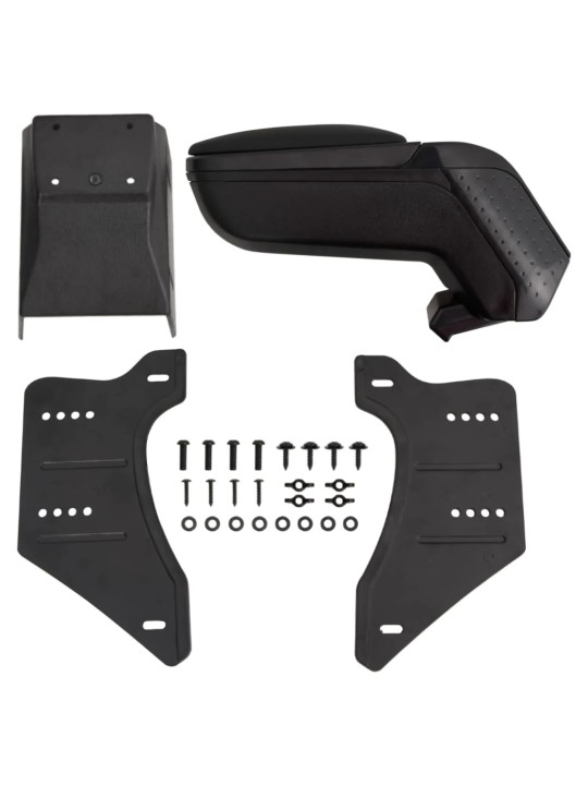 Loketní opěrka univerzální černá 13 x 33 x (33–53) cm ABS