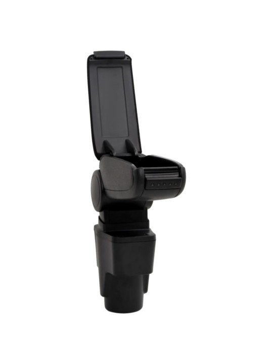 Loketní opěrka do auta černá 13 x 34 x (36,5–53) cm ABS
