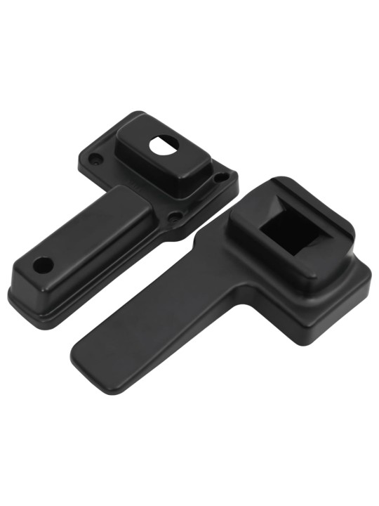 Loketní opěrka do auta černá 14,5 x 32 x (27–46) cm ABS