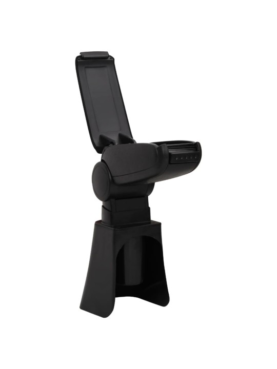 Loketní opěrka do auta černá 16 x 36 x (41–57) cm ABS