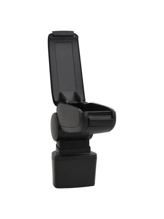 Loketní opěrka do auta černá 14,5 x 31,5 x (30–48) cm ABS