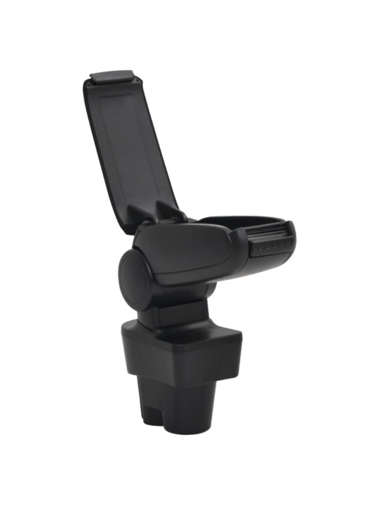 Loketní opěrka do auta černá 12 x 36 x (33,5–48) cm ABS