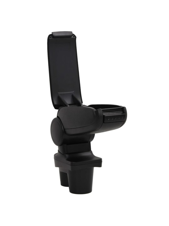 Loketní opěrka do auta černá 13 x 36 x (30–46) cm ABS