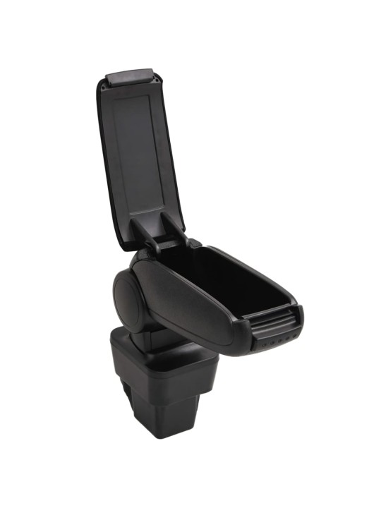 Loketní opěrka do auta černá 13 x 34 x (33–46) cm ABS