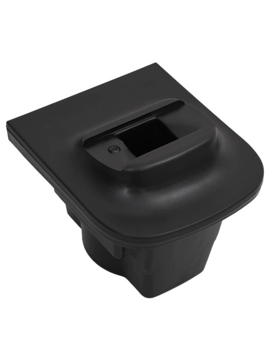 Loketní opěrka do auta černá 16 x 32 x (35–50,5) cm ABS