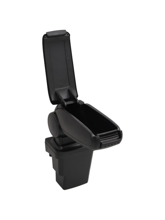 Loketní opěrka do auta černá 17 x 32 x (37–53) cm ABS