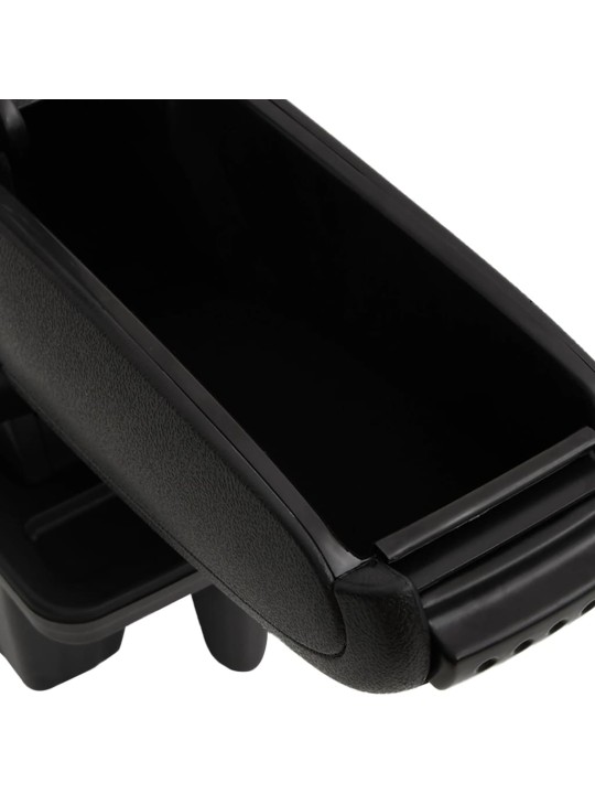 Loketní opěrka do auta černá 15 x 31 x (28–44) cm ABS