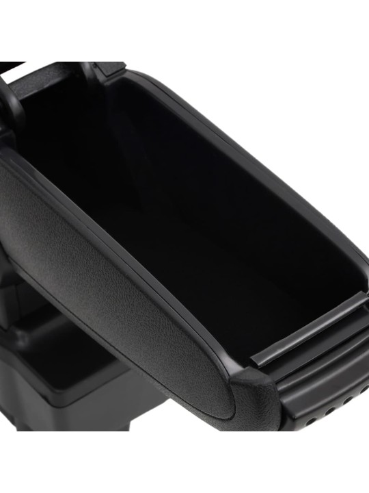 Loketní opěrka do auta černá 12 x 37 x (31–48) cm ABS
