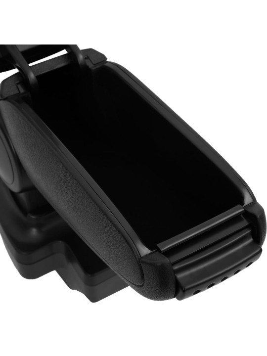 Loketní opěrka do auta černá 15 x 35 x (33–49,5) cm ABS