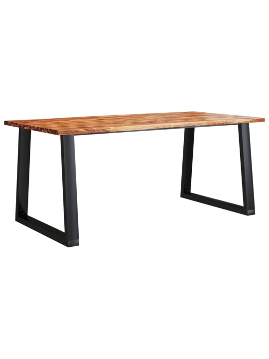 Jídelní stůl s živou hranou 180x90x75 cm masivní akáciové dřevo