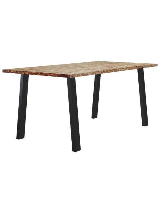 Jídelní stůl 150 x 90 x 75 cm masivní akáciové dřevo