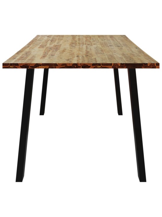 Jídelní stůl 150 x 90 x 75 cm masivní akáciové dřevo