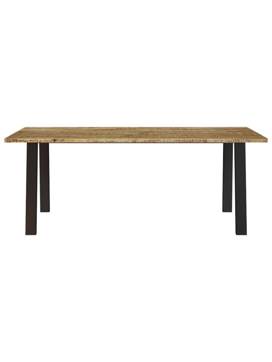 Jídelní stůl 200 x 90 x 75 cm masivní akáciové dřevo