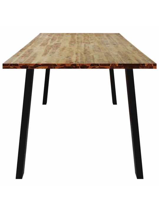 Jídelní stůl 200 x 90 x 75 cm masivní akáciové dřevo