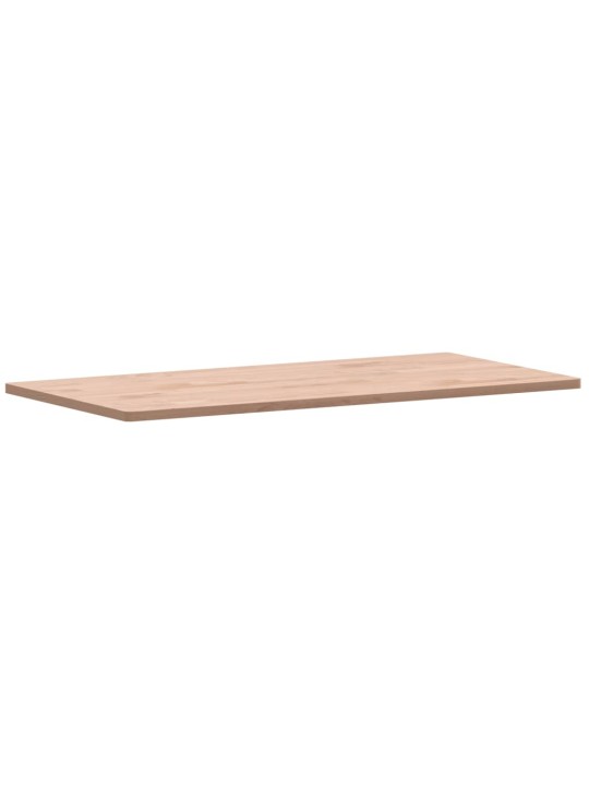 Stolní deska 100 x 50 x 1,5 cm obdélníková masivní bukové dřevo