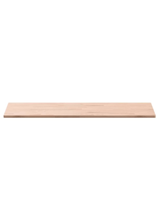 Stolní deska 100 x 50 x 1,5 cm obdélníková masivní bukové dřevo