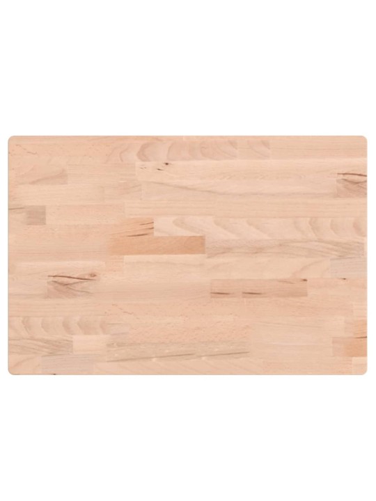 Stolní deska 60 x 40 x 1,5 cm obdélníková masivní bukové dřevo