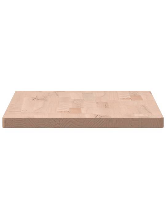 Stolní deska 80 x 40 x 2,5 cm obdélníková masivní bukové dřevo