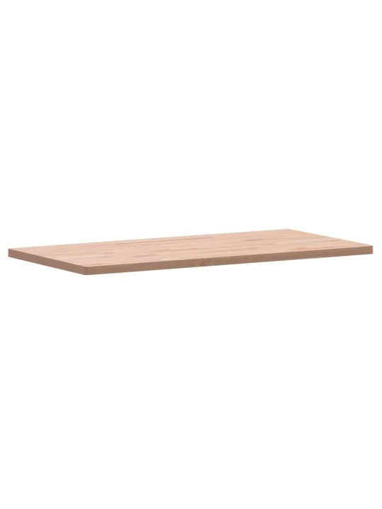 Stolní deska 100 x 50 x 2,5 cm obdélníková masivní bukové dřevo