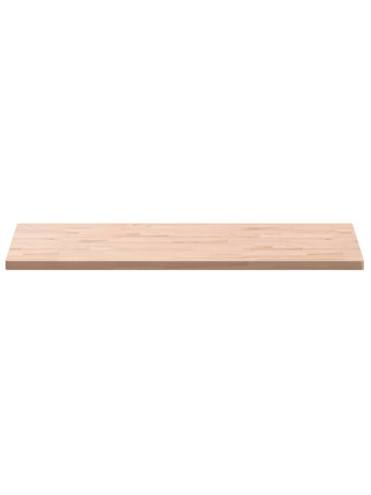 Stolní deska 100 x 50 x 2,5 cm obdélníková masivní bukové dřevo