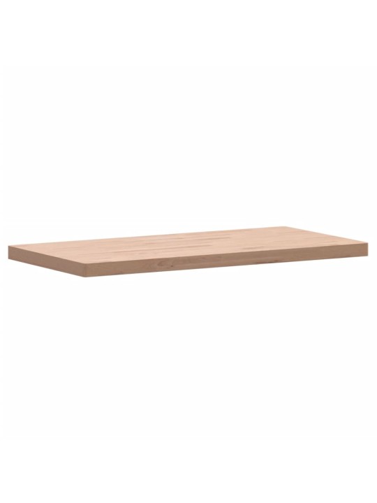 Stolní deska 100 x 50 x 4 cm obdélníková masivní bukové dřevo