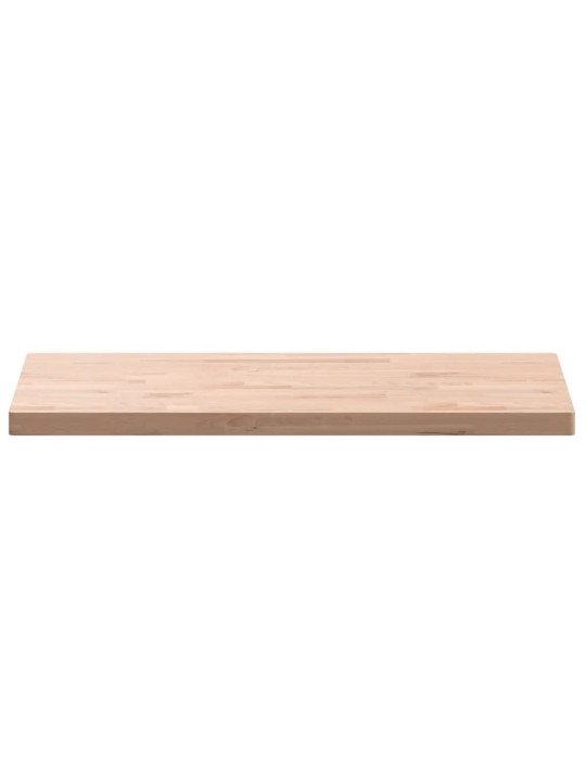 Stolní deska 100 x 50 x 4 cm obdélníková masivní bukové dřevo