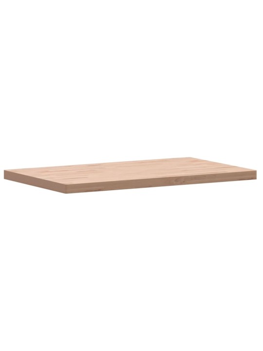 Stolní deska 100 x 60 x 4 cm obdélníková masivní bukové dřevo