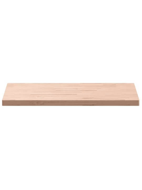 Stolní deska 100 x 60 x 4 cm obdélníková masivní bukové dřevo