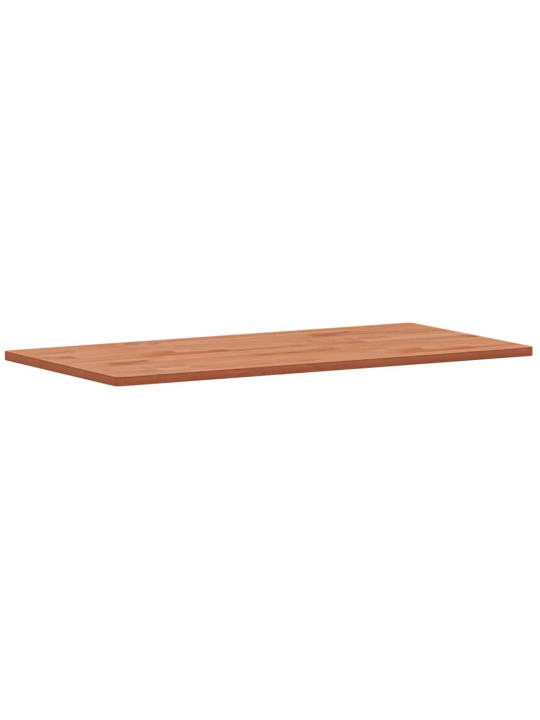Stolní deska 100 x 50 x 1,5 cm obdélníková masivní bukové dřevo