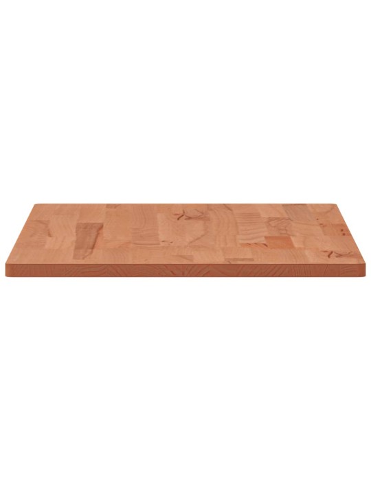 Stolní deska 100 x 50 x 1,5 cm obdélníková masivní bukové dřevo