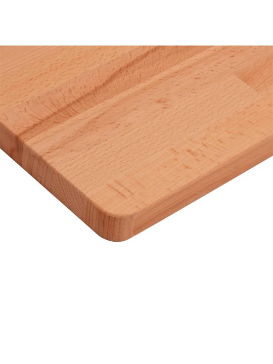 Stolní deska 100 x 50 x 1,5 cm obdélníková masivní bukové dřevo