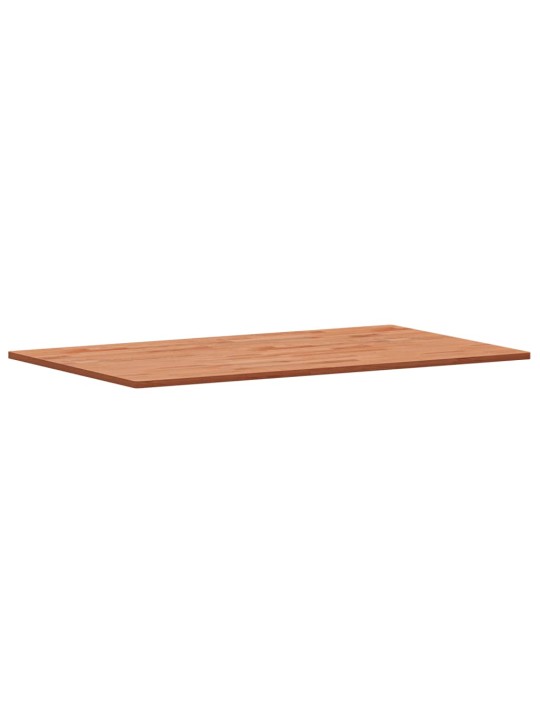 Stolní deska 100 x 60 x 1,5 cm obdélníková masivní bukové dřevo