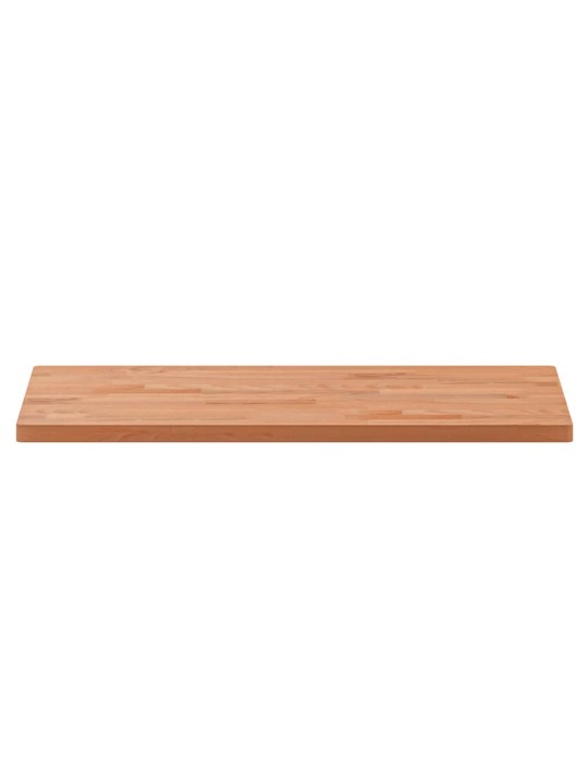 Stolní deska 80 x 40 x 2,5 cm obdélníková masivní bukové dřevo