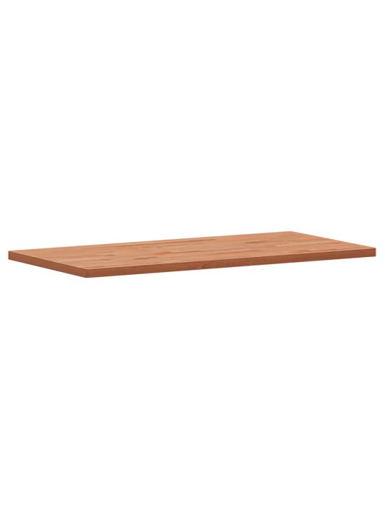 Stolní deska 100 x 50 x 2,5 cm obdélníková masivní bukové dřevo