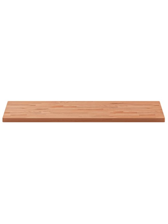 Stolní deska 100 x 50 x 2,5 cm obdélníková masivní bukové dřevo