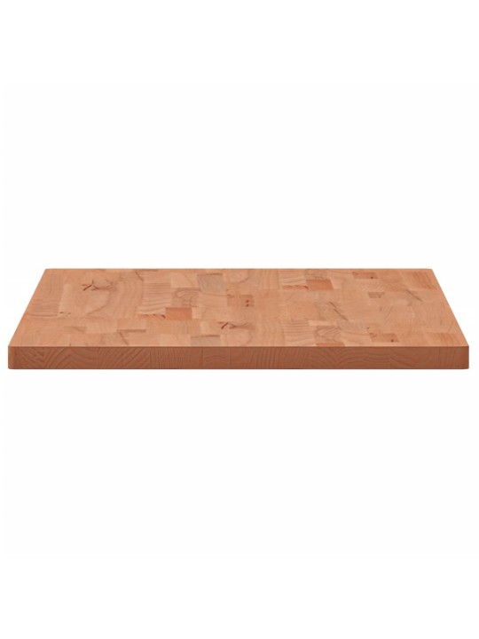 Stolní deska 100 x 50 x 2,5 cm obdélníková masivní bukové dřevo