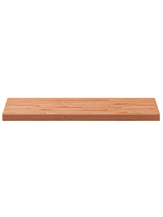 Stolní deska 100 x 50 x 4 cm obdélníková masivní bukové dřevo