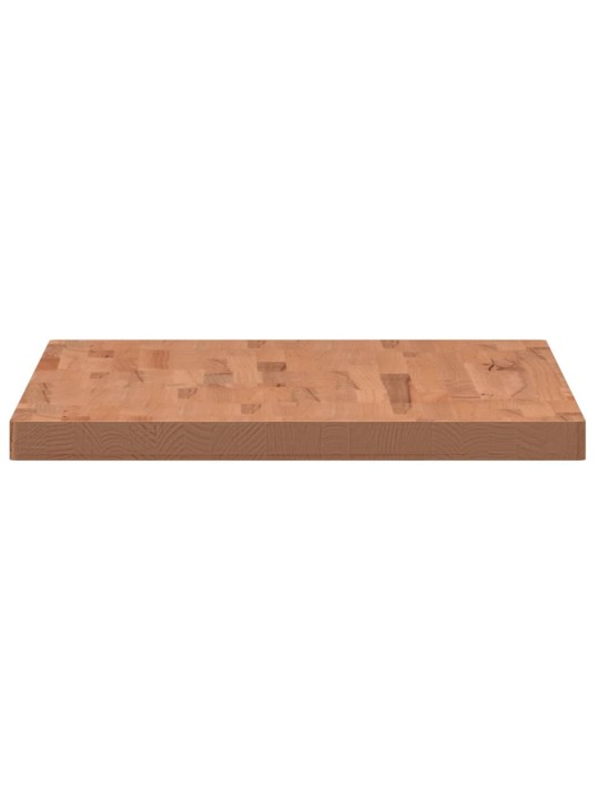 Stolní deska 100 x 60 x 4 cm obdélníková masivní bukové dřevo