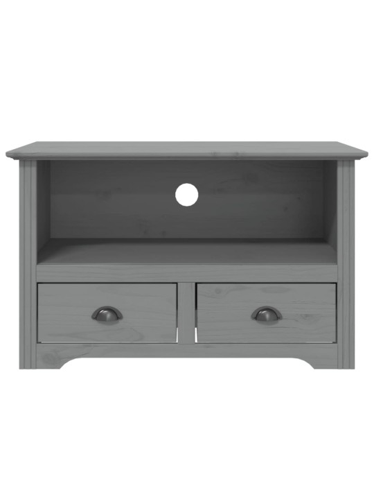 TV stolek se 2 zásuvkami BODO šedý 91,5x44,5x56 cm borovice