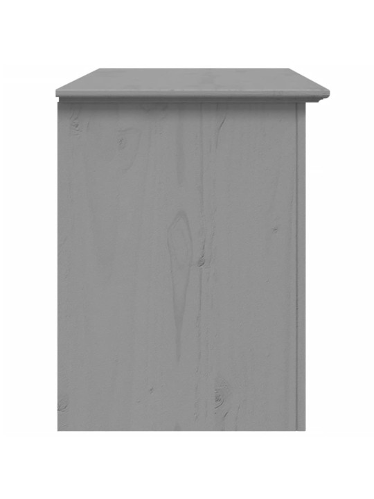 TV stolek se 2 zásuvkami BODO šedý 91,5x44,5x56 cm borovice