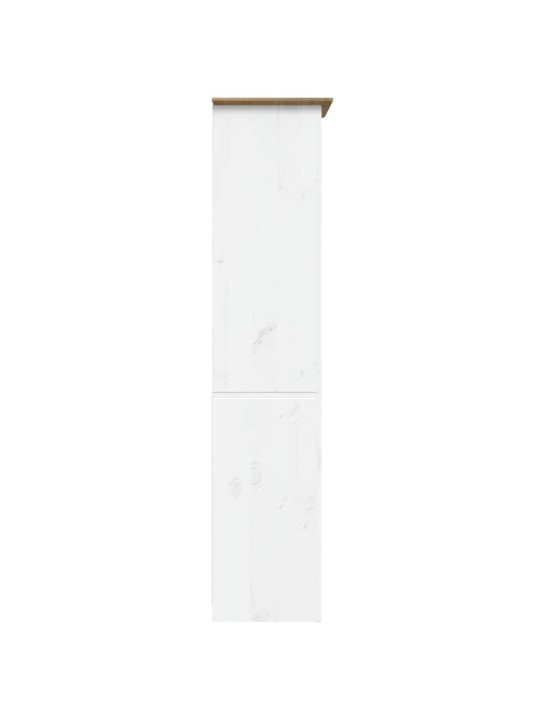 Knihovna BODO hnědá 82x40x173 cm masivní borovice 5patrová