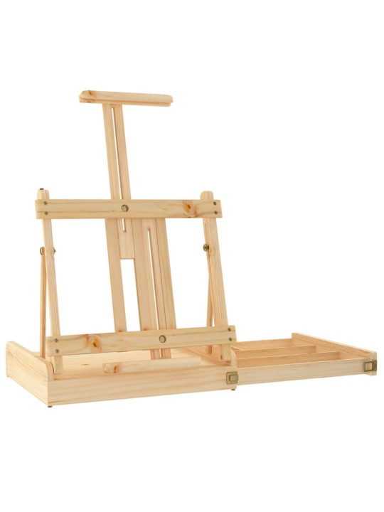 Stolní malířský stojan se zásuvkou 41,5x37x12 cm masivní buk