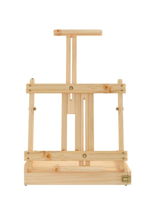 Stolní malířský stojan se zásuvkou 41,5x37x12 cm masivní buk