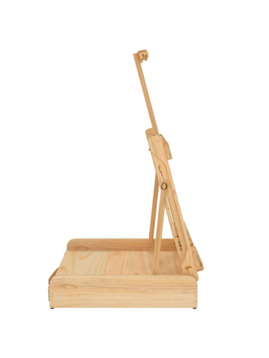 Stolní malířský stojan se zásuvkou 41,5x37x12 cm masivní buk