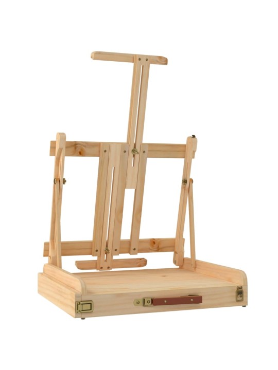 Stolní malířský stojan se zásuvkou 41,5x37x12 cm masivní buk