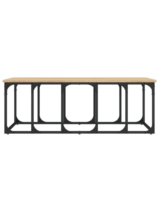 Konferenční stolek dub sonoma 100x50x35,5 cm kompozitní dřevo