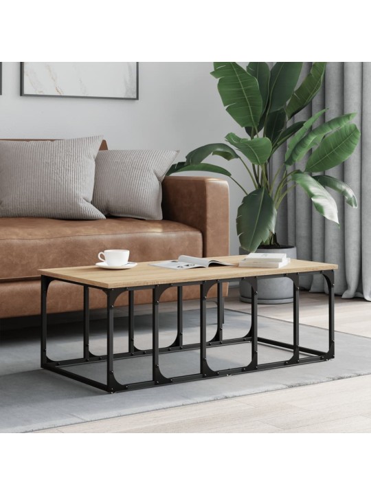 Konferenční stolek dub sonoma 100x50x35,5 cm kompozitní dřevo